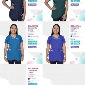 Delantal campanita planeta